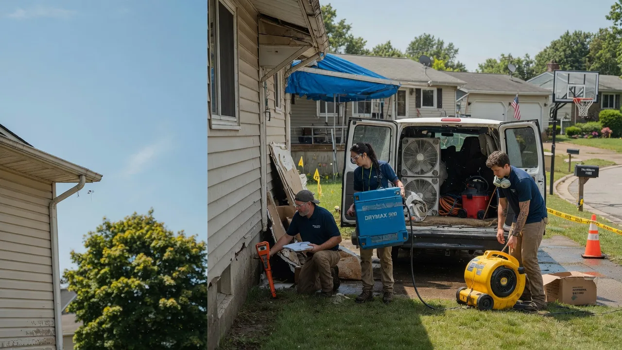 Ceiling Leak Cleanup in Bettsville, OH near me